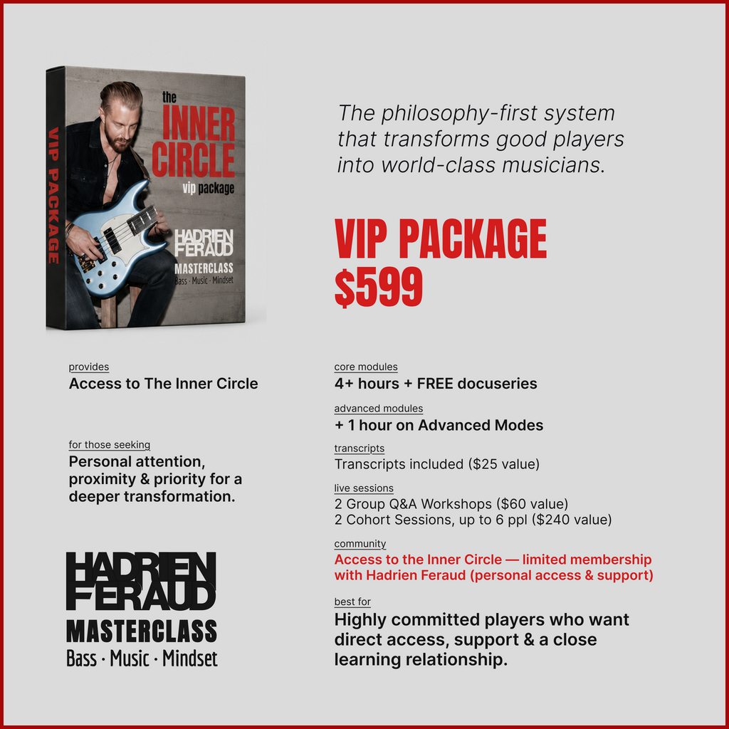 Hadrien Feraud Masterclass