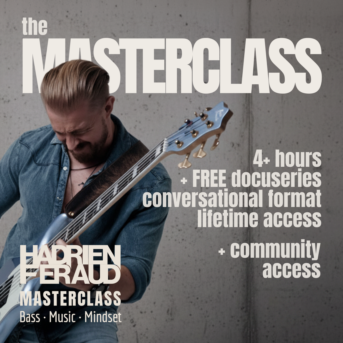 Hadrien Feraud Masterclass